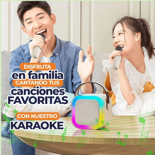 PARLANTE MINI KARAOKE